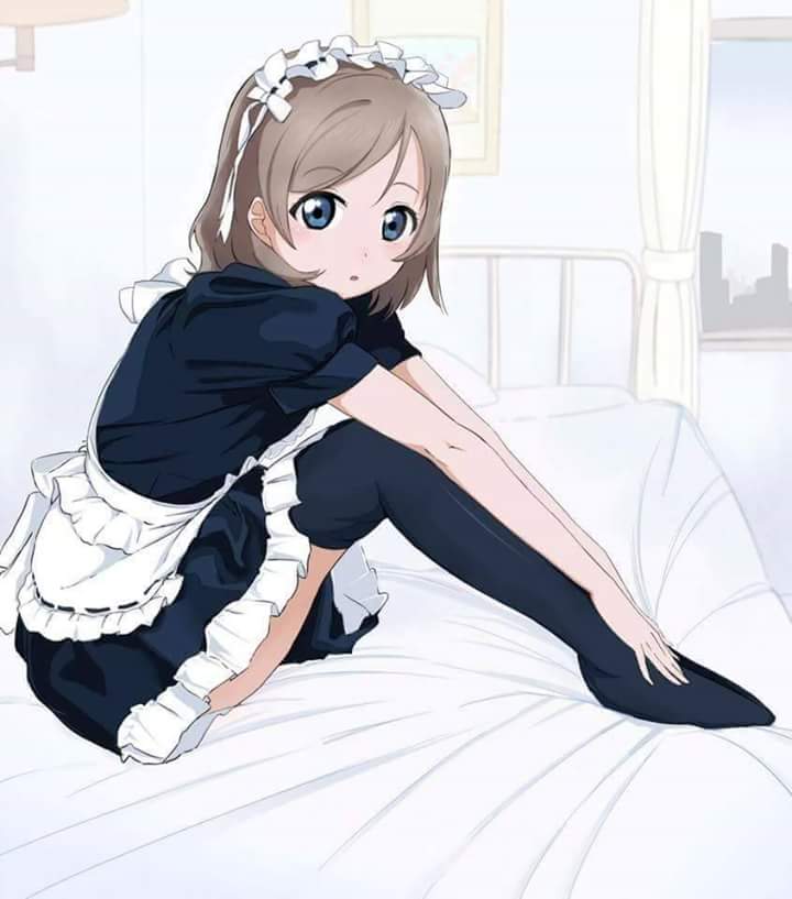  You in maid dress
